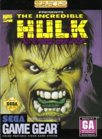Incredible Hulk Sega Game Gear US box art